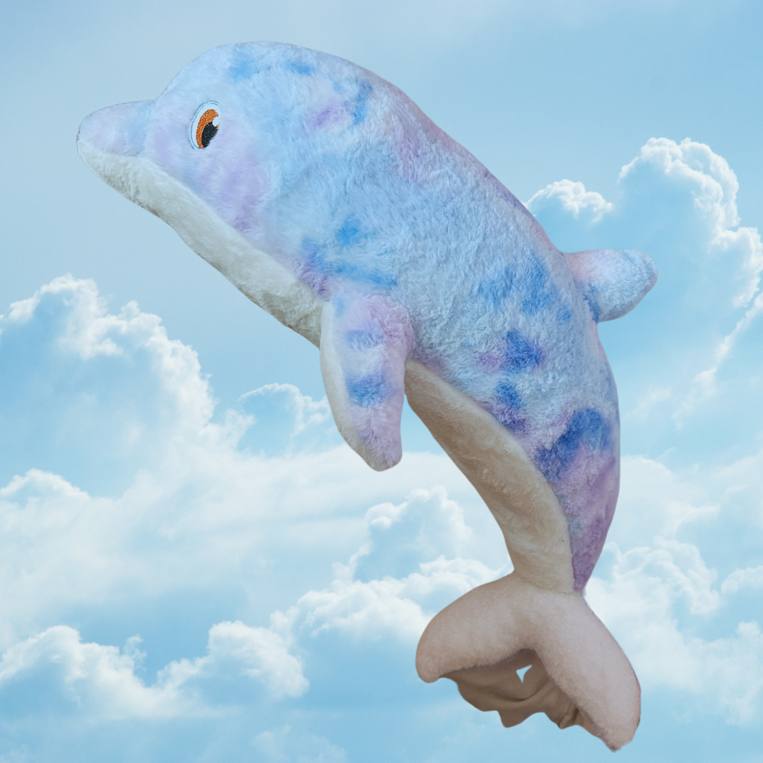 Adorable Dolphin Plush Toy – Dive into Cuddly Comfort!