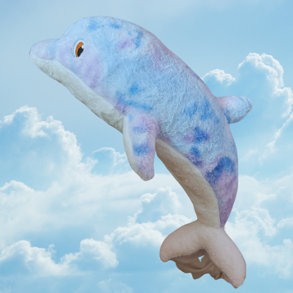 Adorable Dolphin Plush Toy – Dive into Cuddly Comfort!