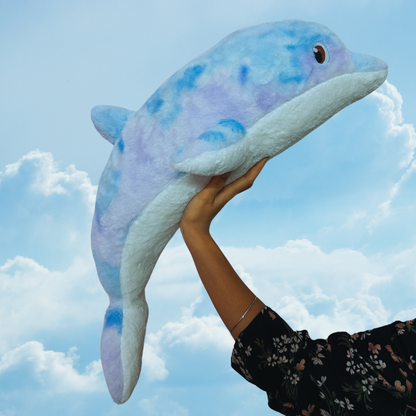 Adorable Dolphin Plush Toy – Dive into Cuddly Comfort!