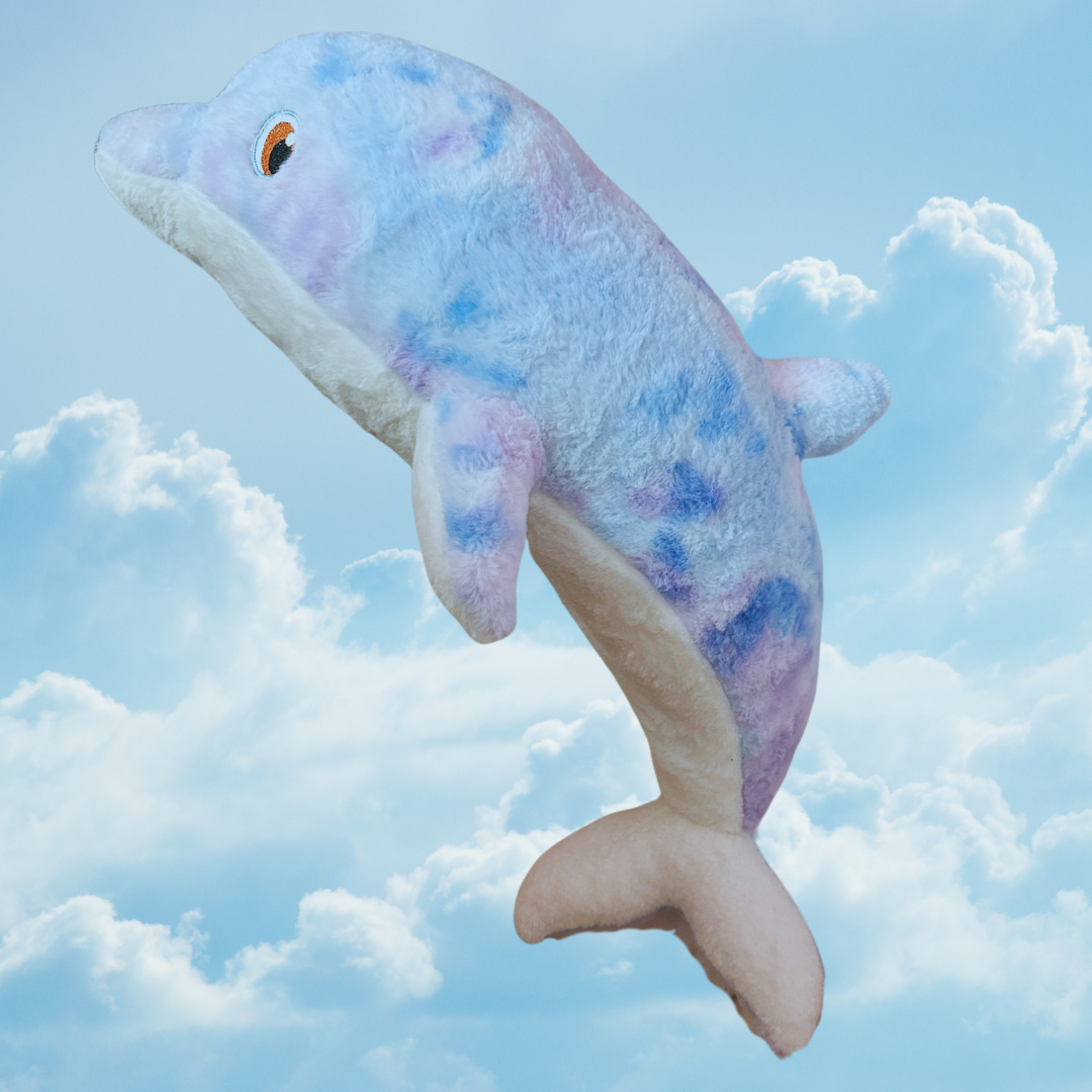 Adorable Dolphin Plush Toy – Dive into Cuddly Comfort!